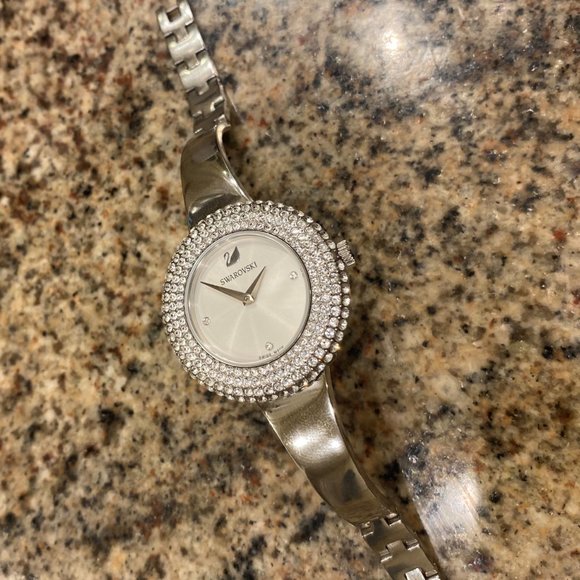 Swarovski Silver Crystal Watch - Picture 3 of 8